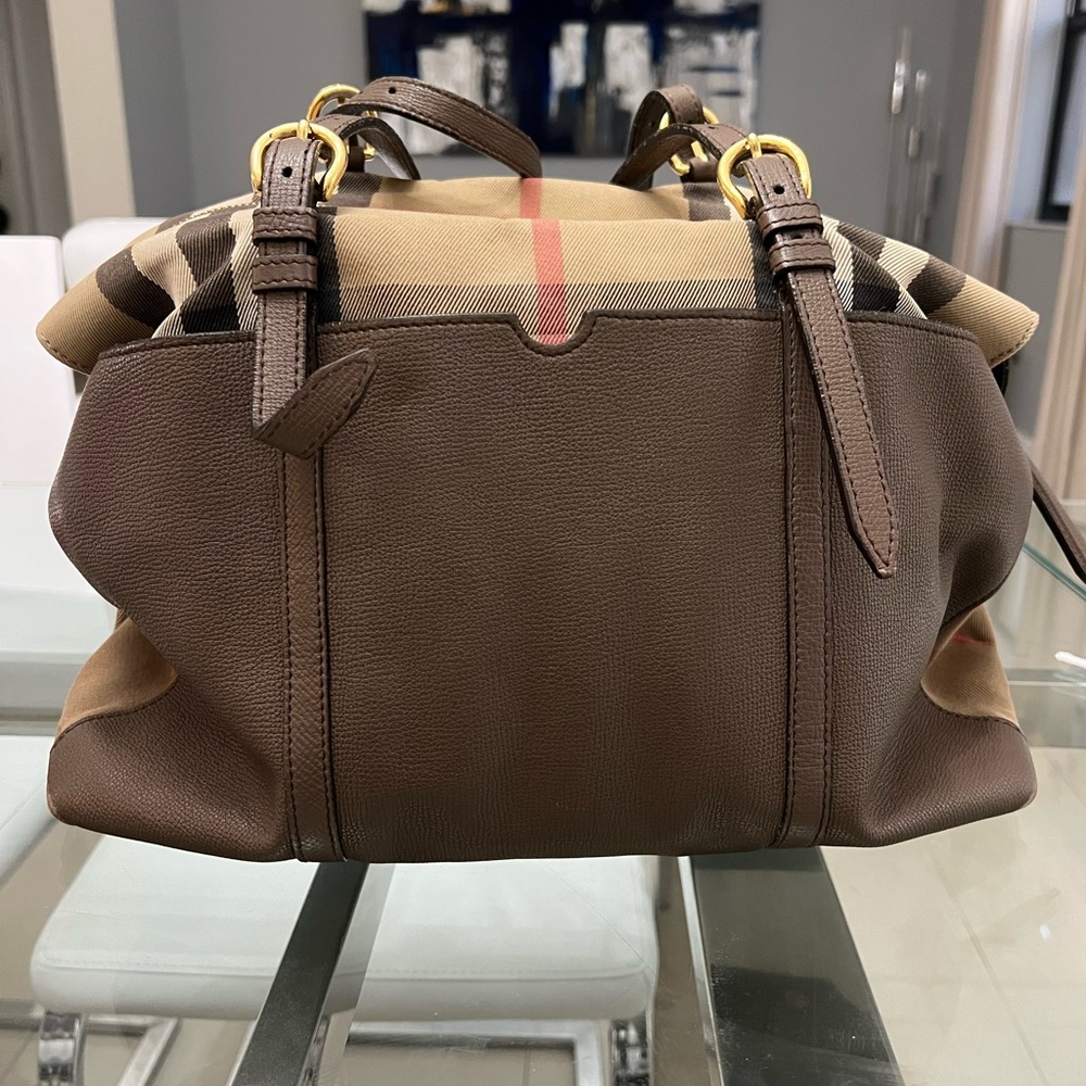 Burberry Brown and Beige Baby Bag - Picture 2 of 8